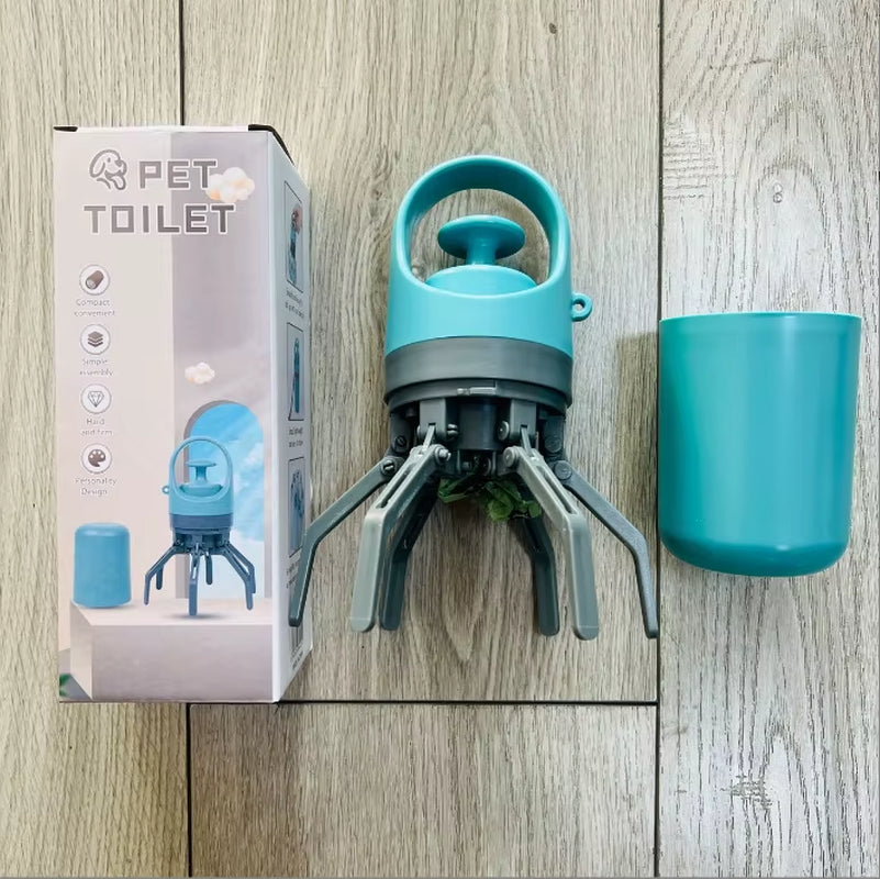 Portable Eco-Friendly Dog Pooper Scooper No Touch Poop Pick-Up Cleaner Fruit Scent Polyester Small/Medium/Large Dogs Made