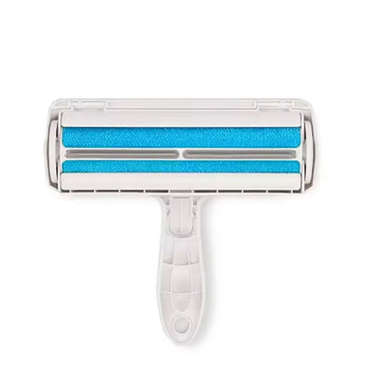 Pet Hair Remover for Cats and Dogs Reusable Self-Cleaning Cotton Plush Roller Set Suitable for Beds Sofas Carpets Cat Beds